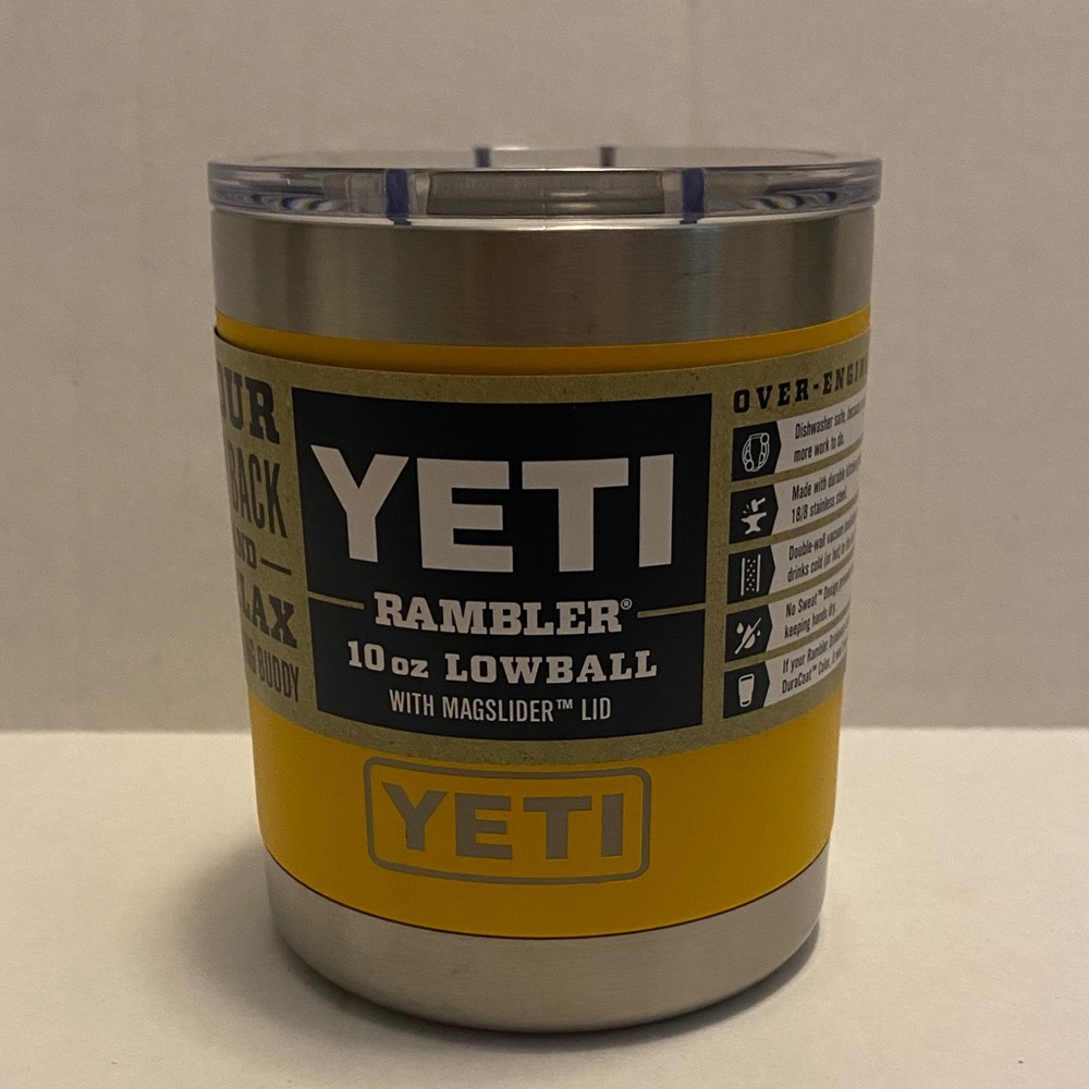 Yeti Rambler 10 oz Lowball with Magslider Lid